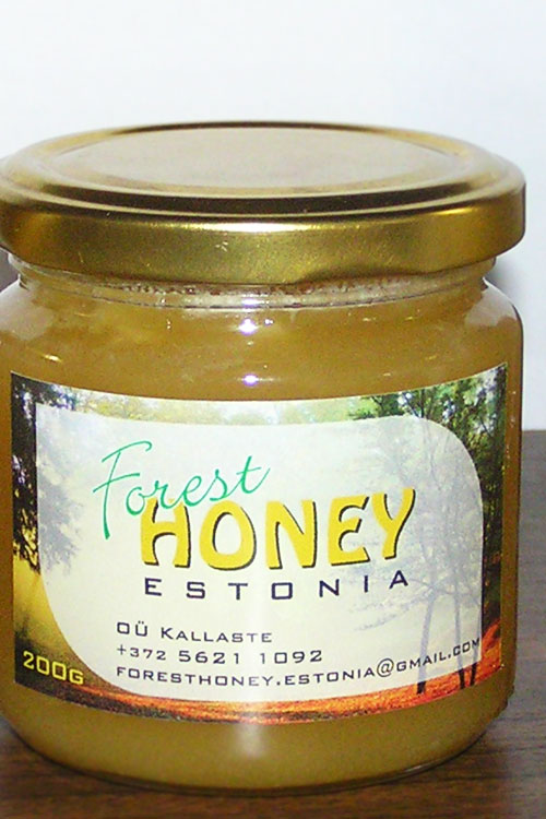 東エストニア産 Forest Honey 高級ハチミツ